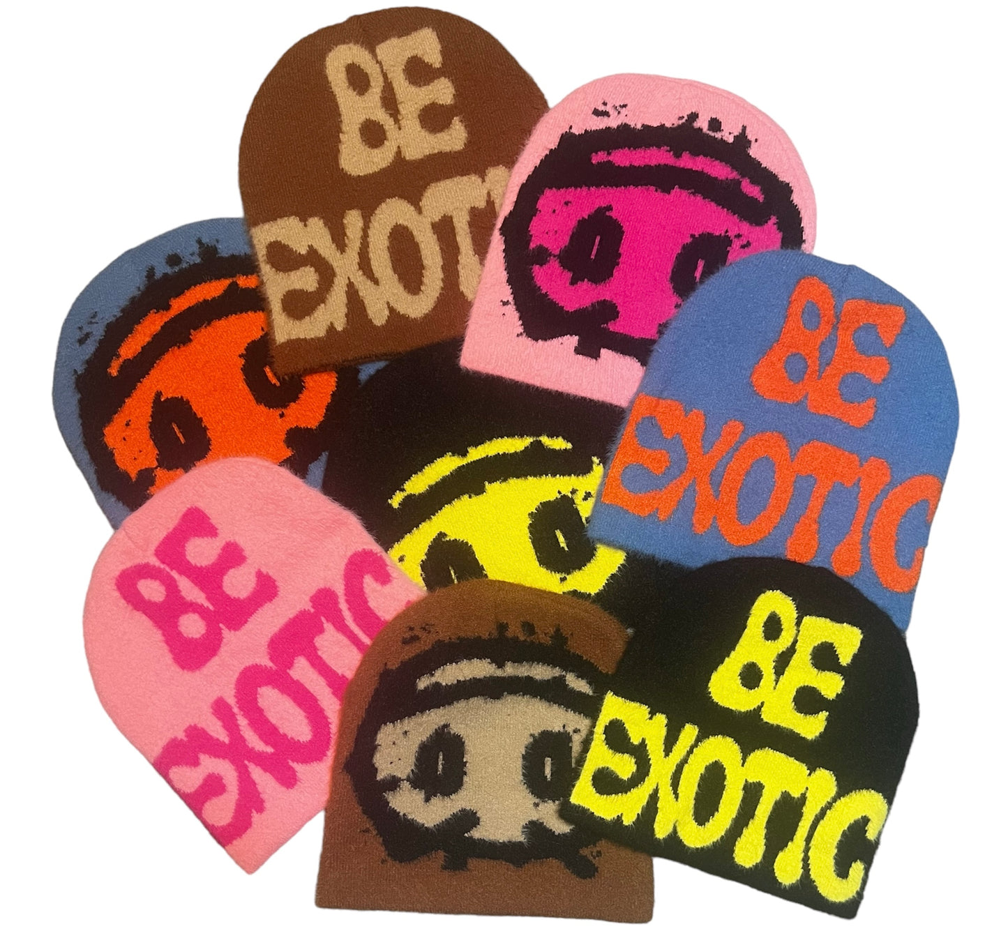 Exotic Mohair Beanie