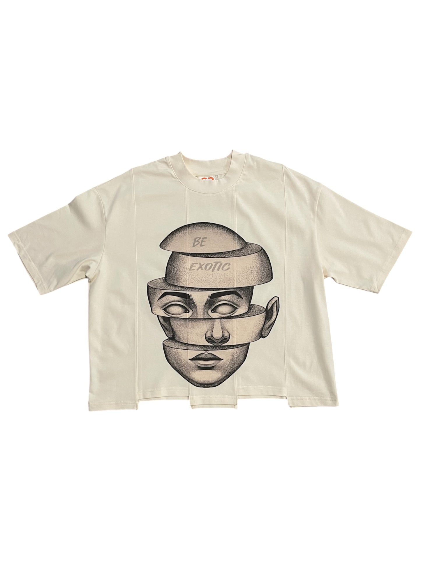 Sliced Portrait 5 Panel Shirt