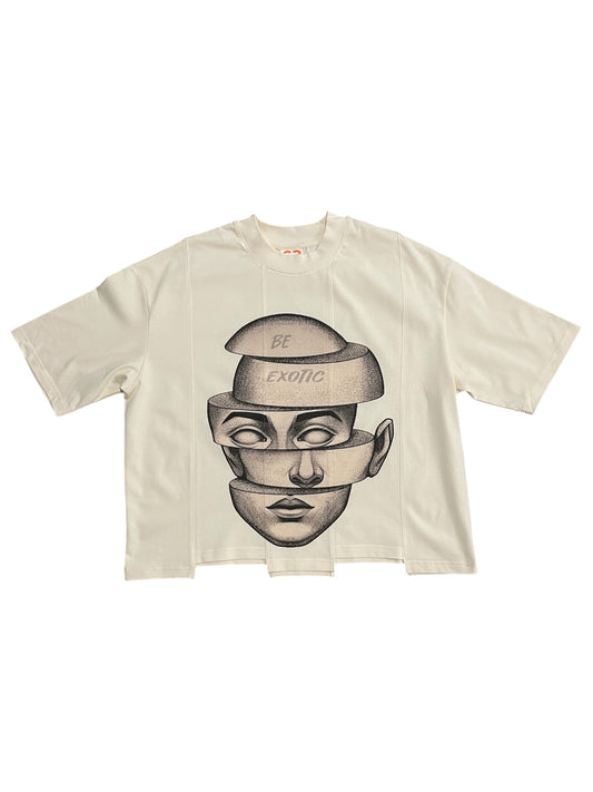 Sliced Portrait 5 Panel Shirt