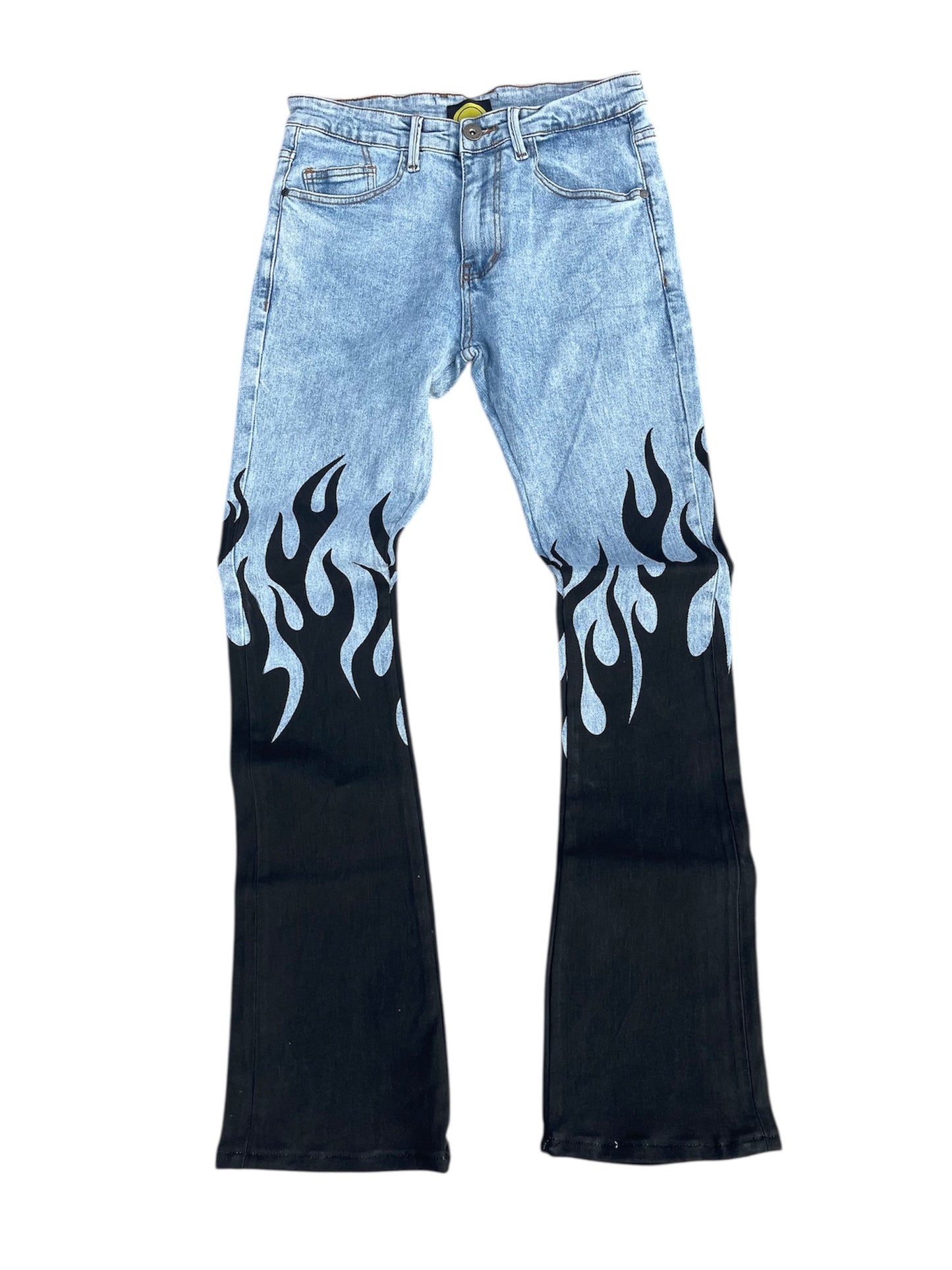 Carbon Chrome Flame Denim