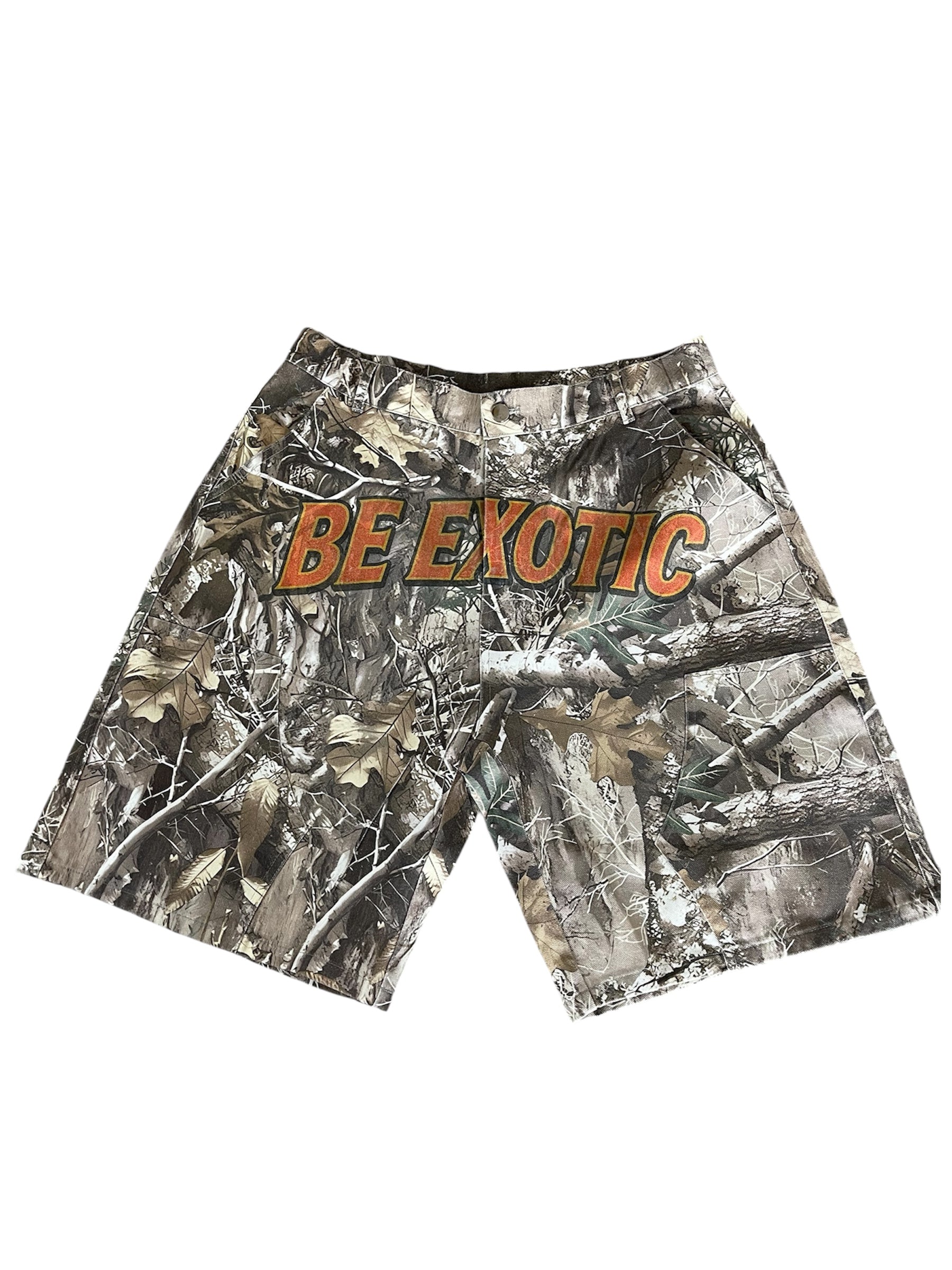 BE EXOTIC Carpenter Camo Jorts