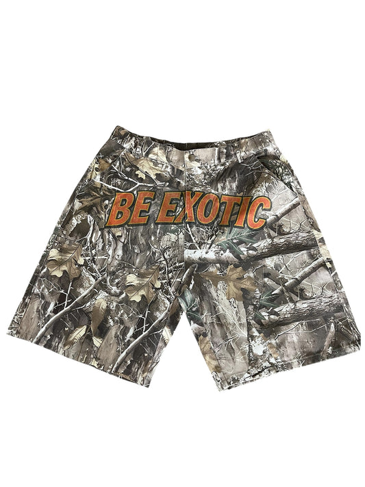 BE EXOTIC Carpenter Camo Jorts
