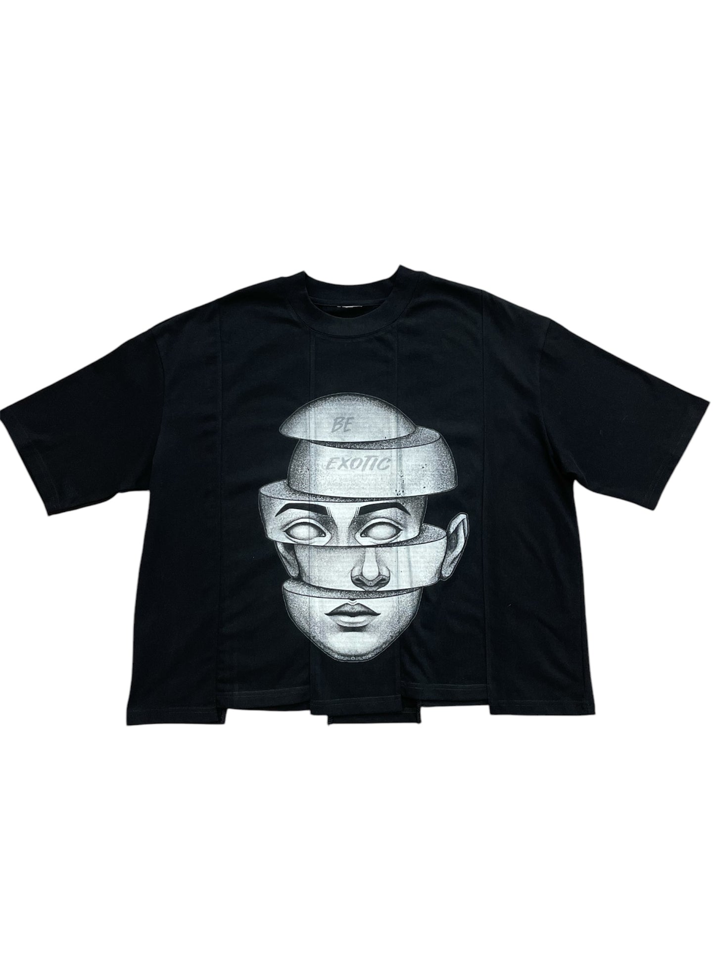 Sliced Portrait 5 Panel Shirt