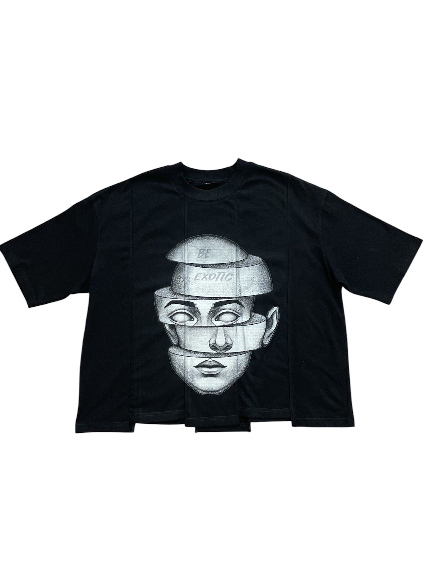 Sliced Portrait 5 Panel Shirt